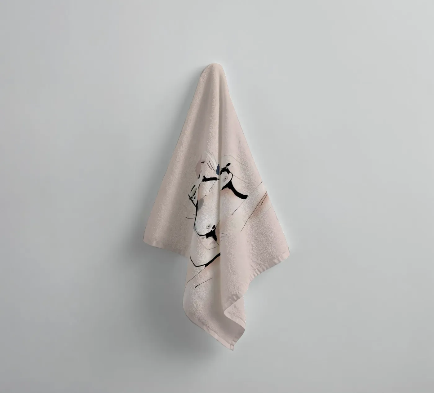 Diy badhanddoek van Sabrina Ziegenhorn