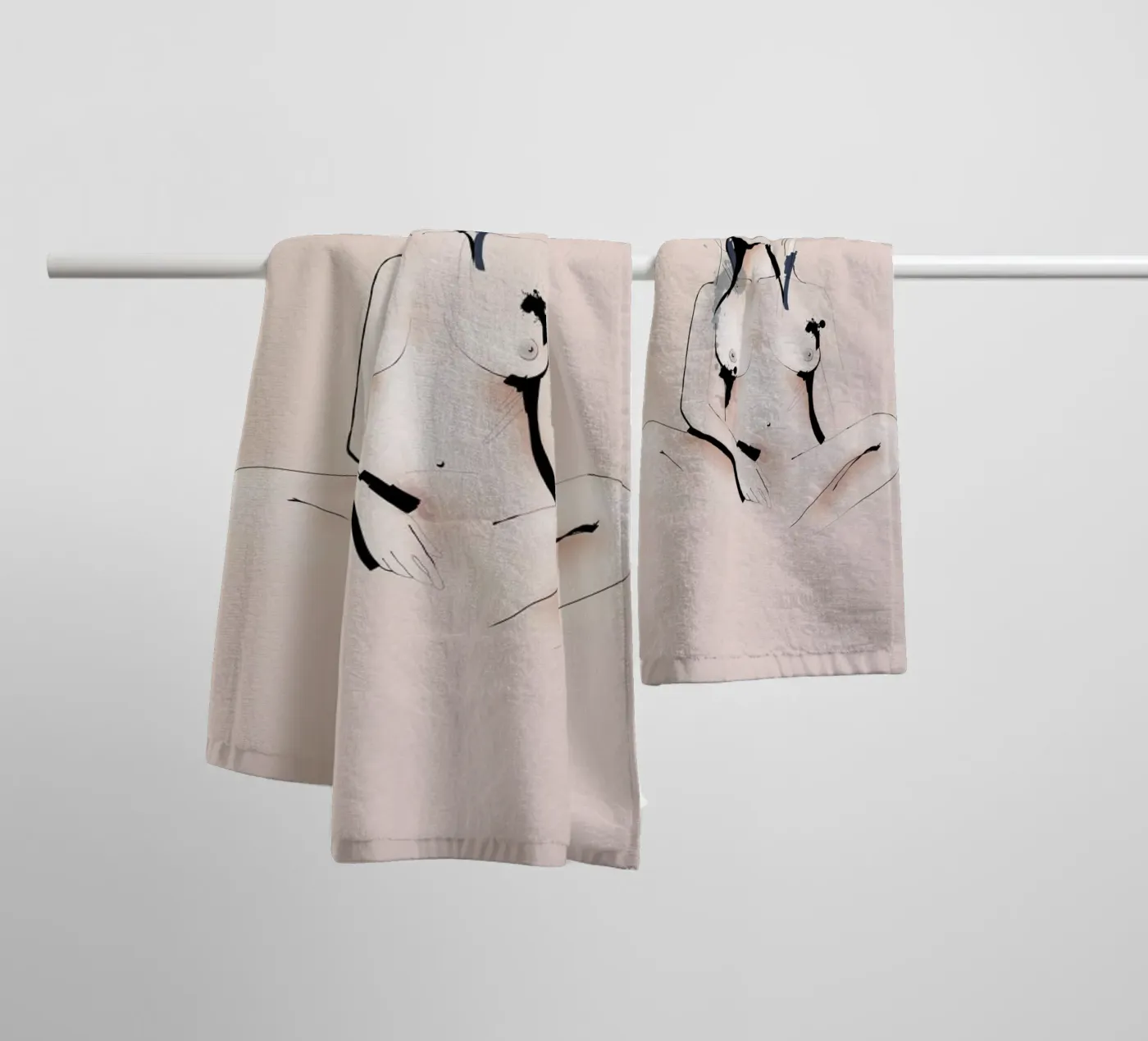 Diy badhanddoek van Sabrina Ziegenhorn