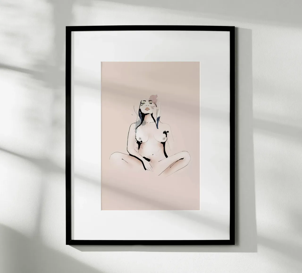 Diy poster con telaio in plastica da Sabrina Ziegenhorn