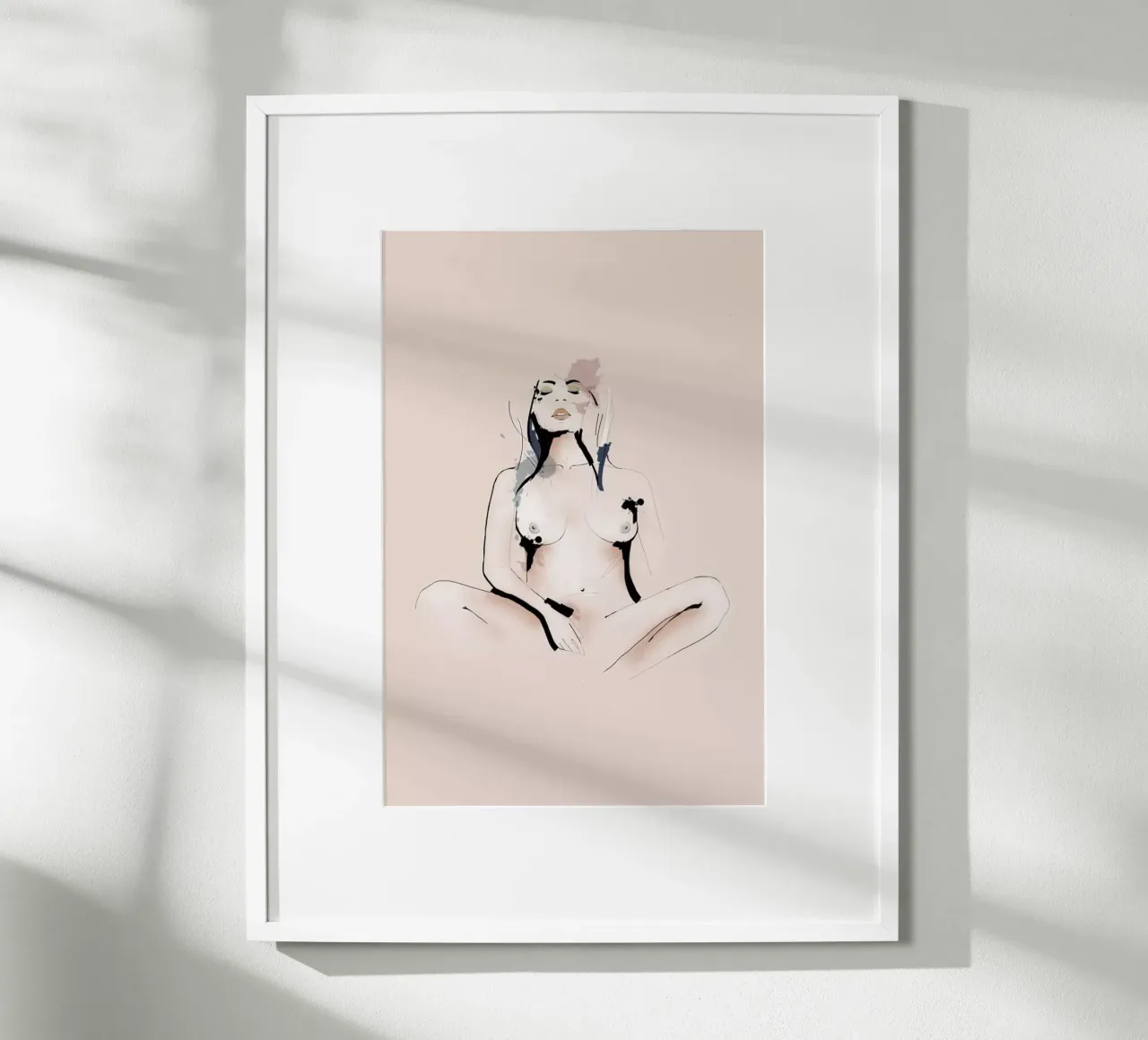 Diy poster con telaio in plastica da Sabrina Ziegenhorn