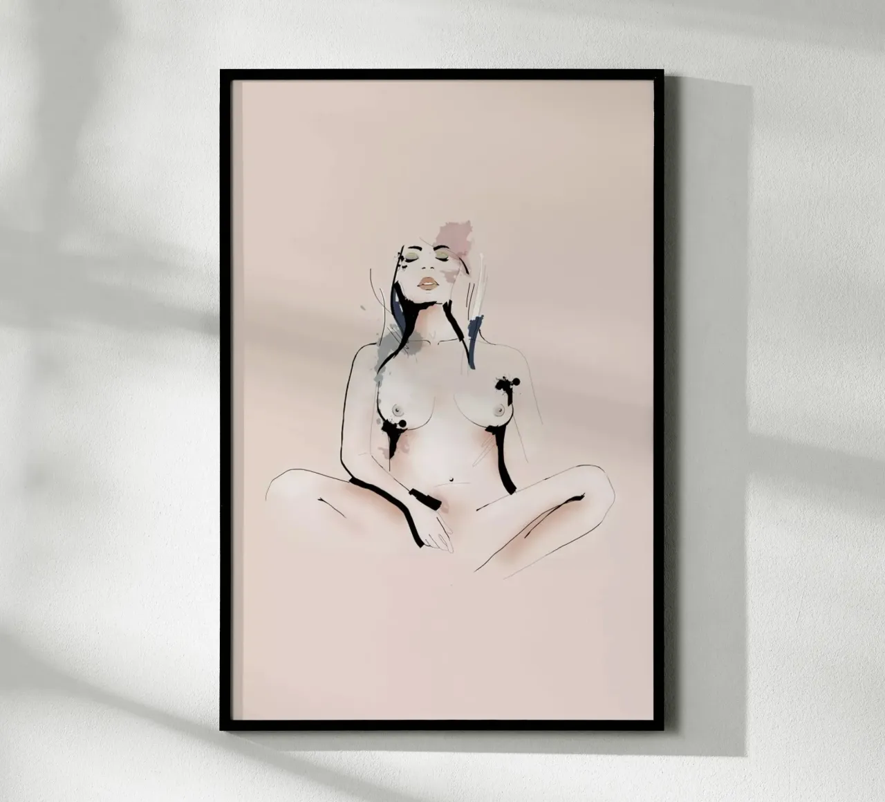Diy poster con telaio in plastica da Sabrina Ziegenhorn