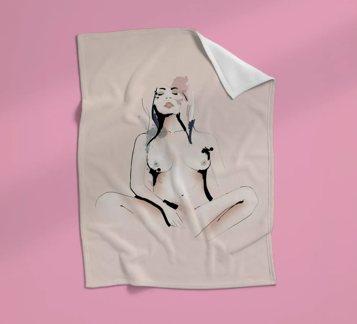 Diy coperta in pile da Sabrina Ziegenhorn