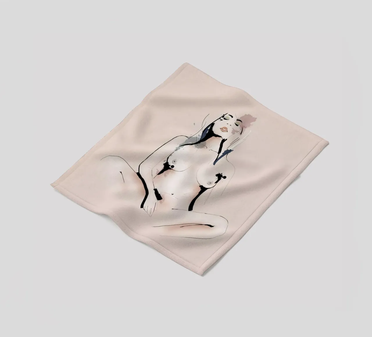 Diy fleecedeken van Sabrina Ziegenhorn