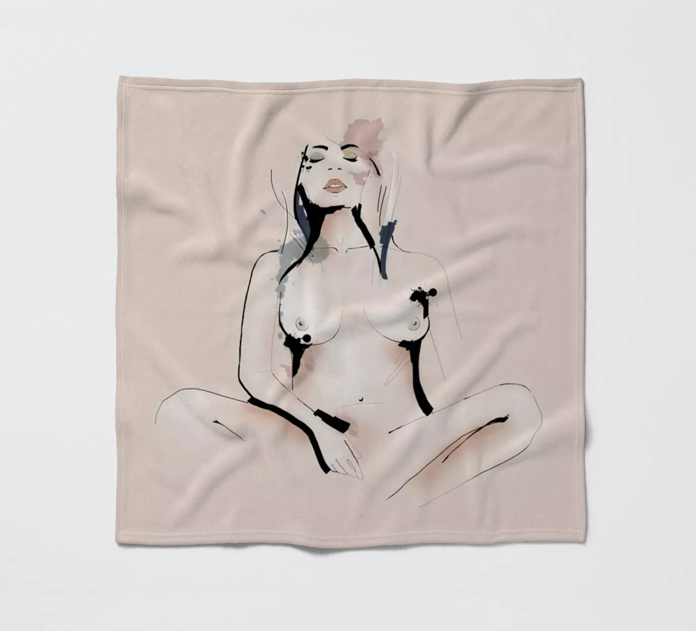 Diy coperta in pile da Sabrina Ziegenhorn