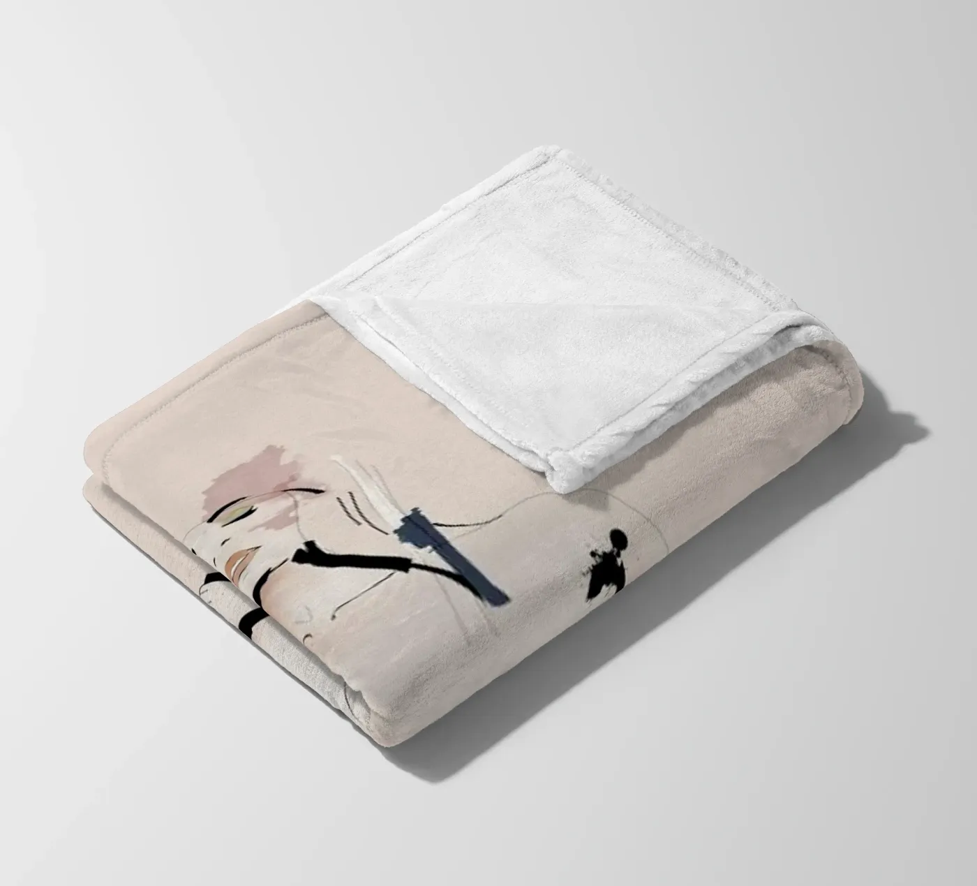 Diy coperta in pile da Sabrina Ziegenhorn