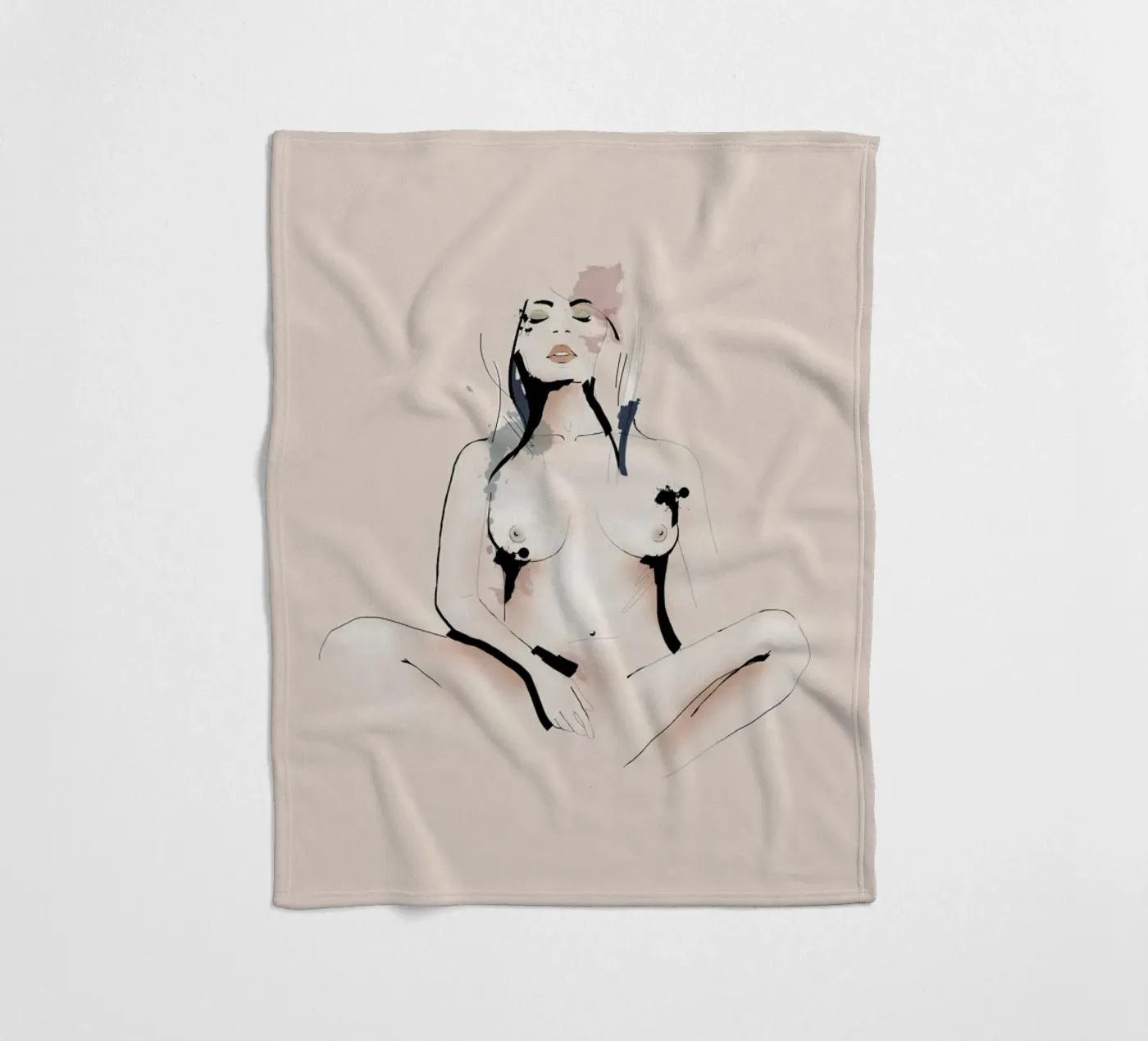 Diy coperta in pile da Sabrina Ziegenhorn