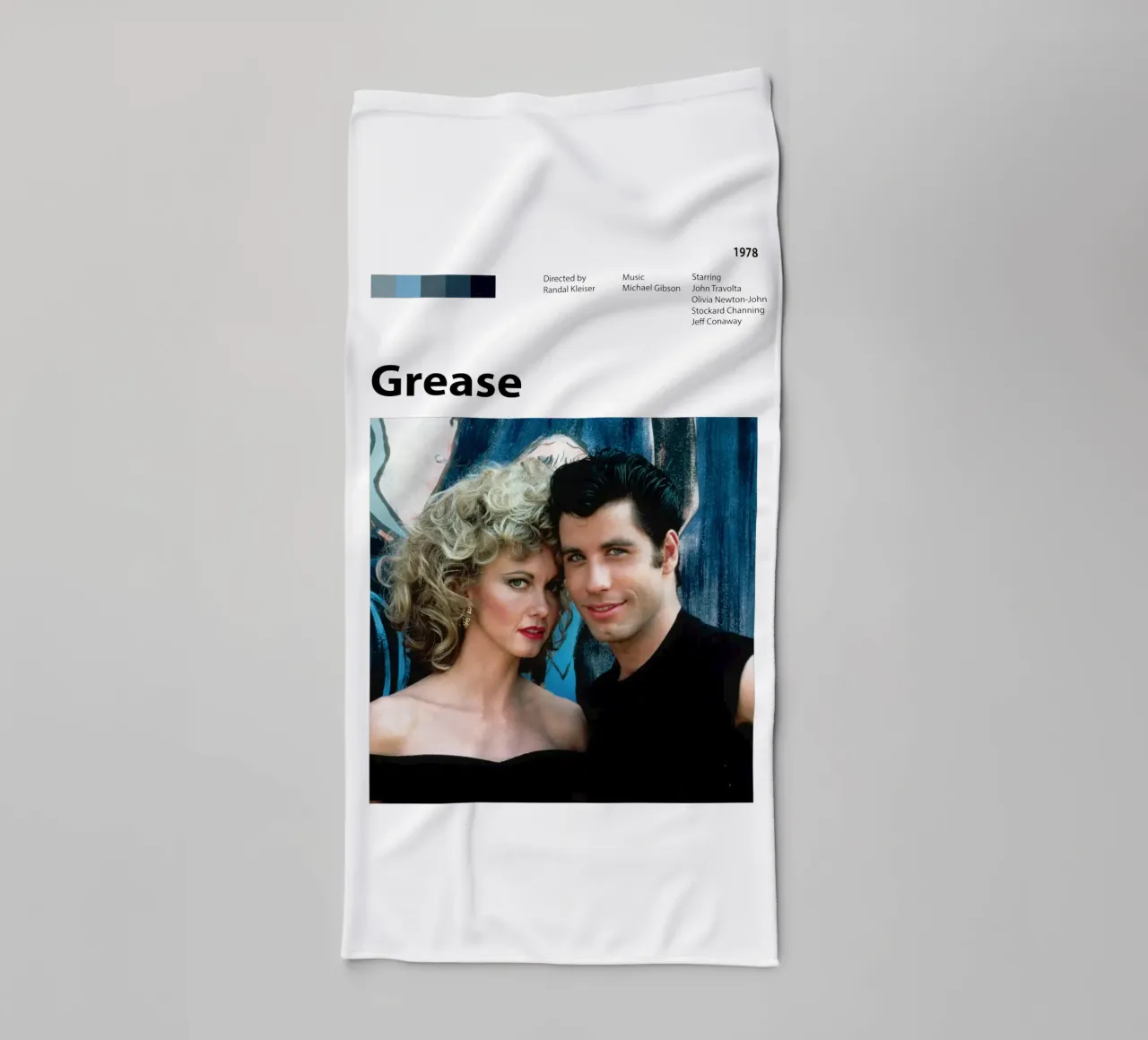 Grasso asciugamano da bagno da The Movie Wall