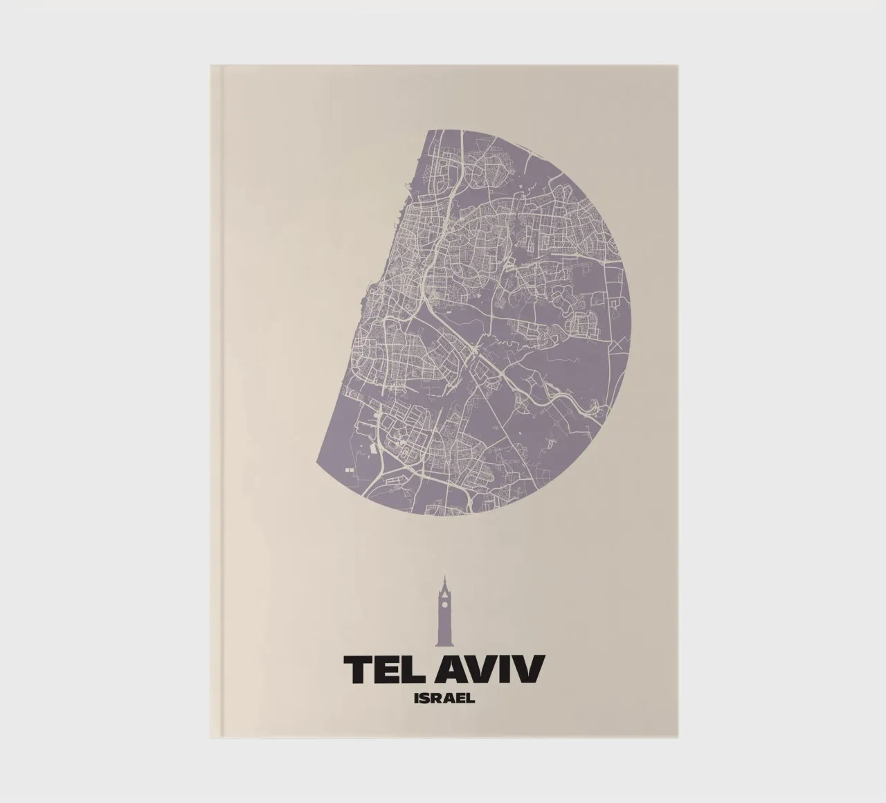 Tel Aviv  Half Circle View - City Circles diario da MOOODZART