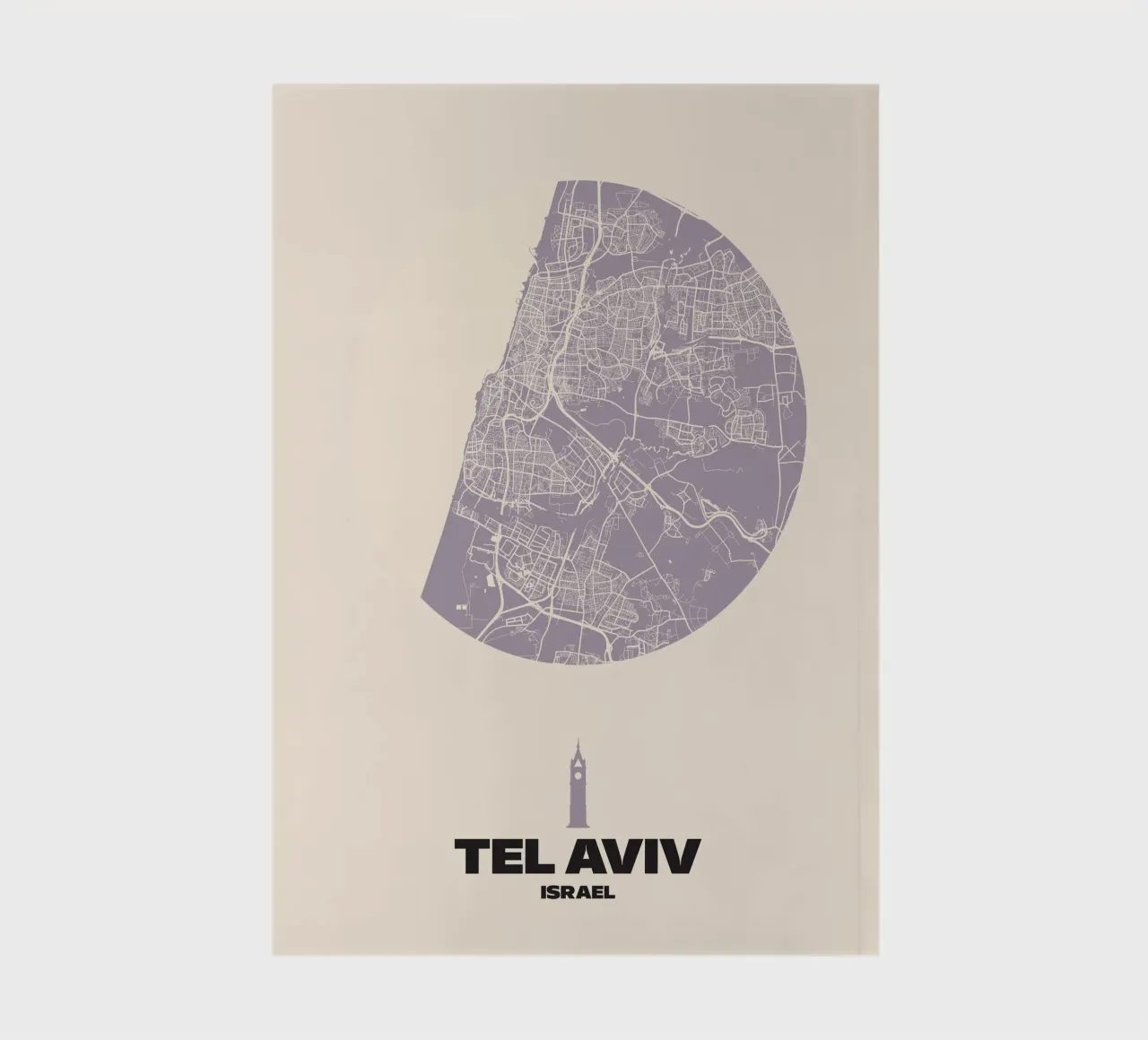 Tel Aviv  Half Circle View - City Circles diario da MOOODZART