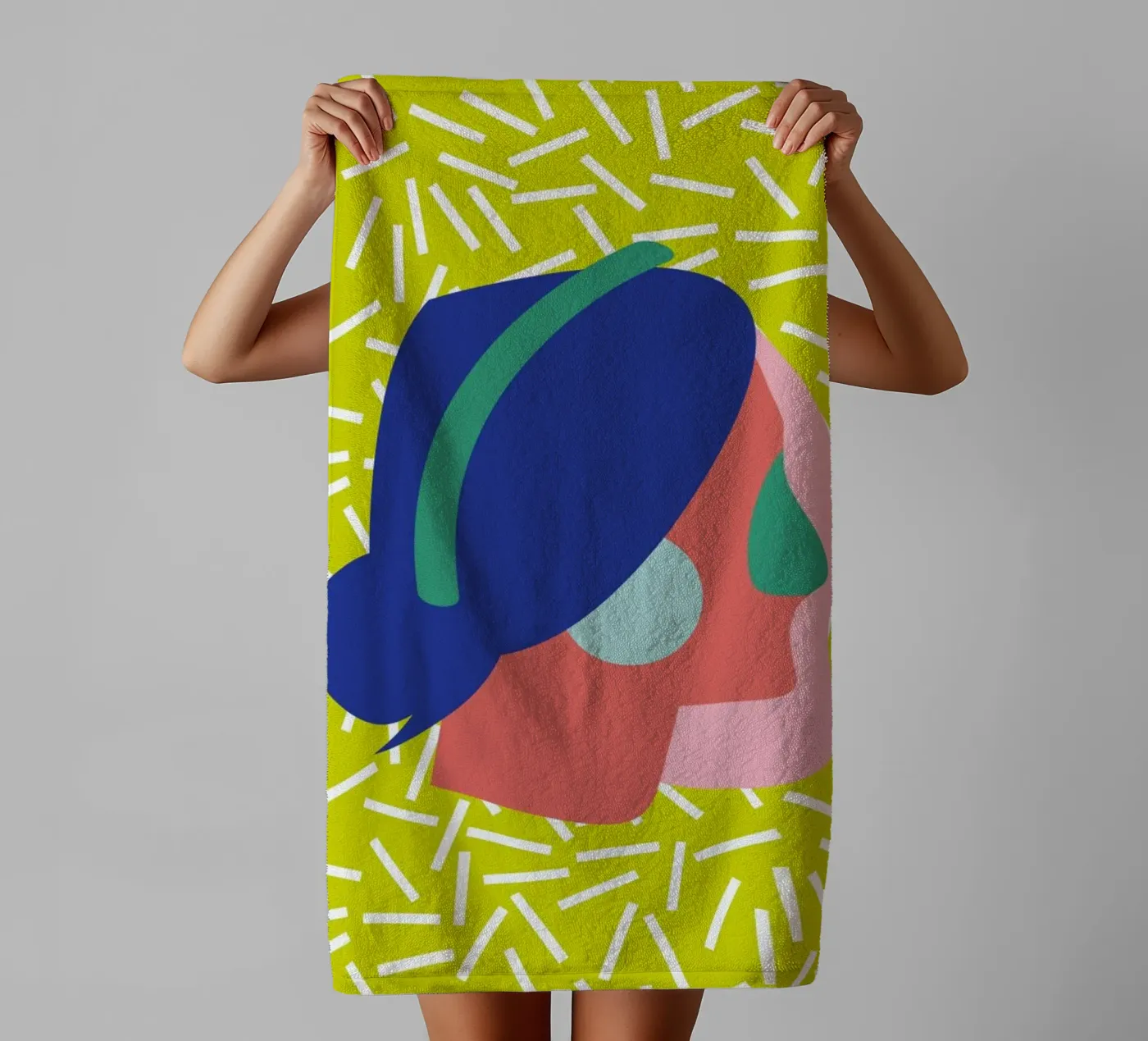 Young Muse towel by Mariery Young