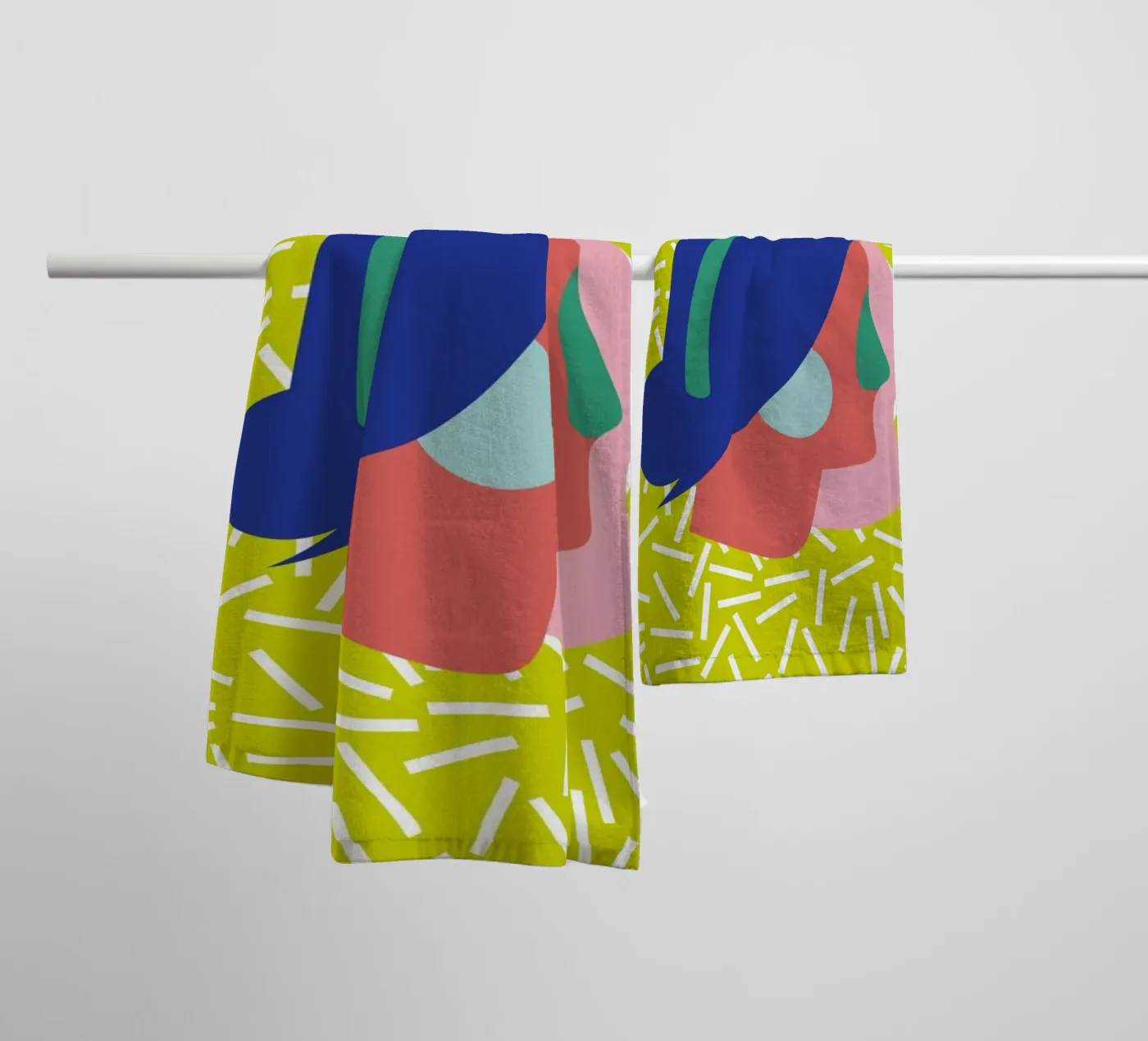 Young Muse towel by Mariery Young