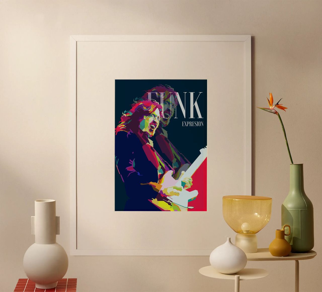 John Frusciante Funk Metal WPAP Trending Now Poster von Artkreator