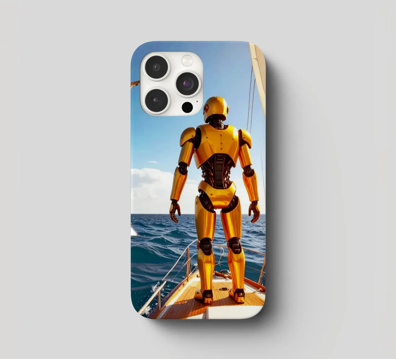 ROBOT SUR UN VOILIER. cover iphone da Thierry vobmann photography
