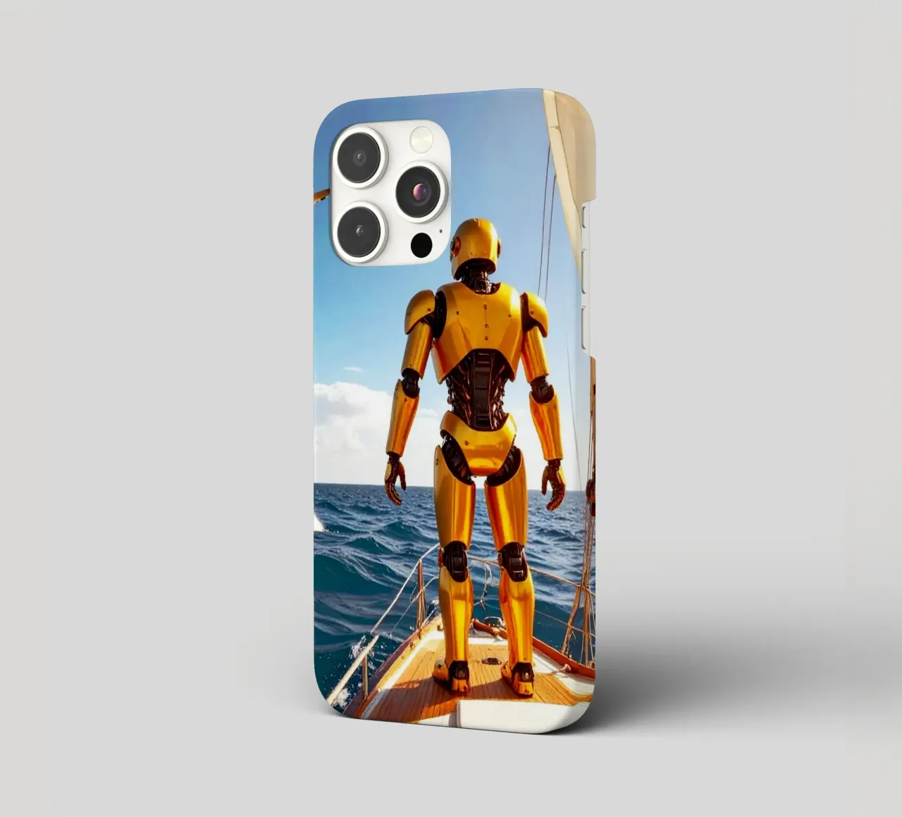 ROBOT SUR UN VOILIER. cover iphone da Thierry vobmann photography