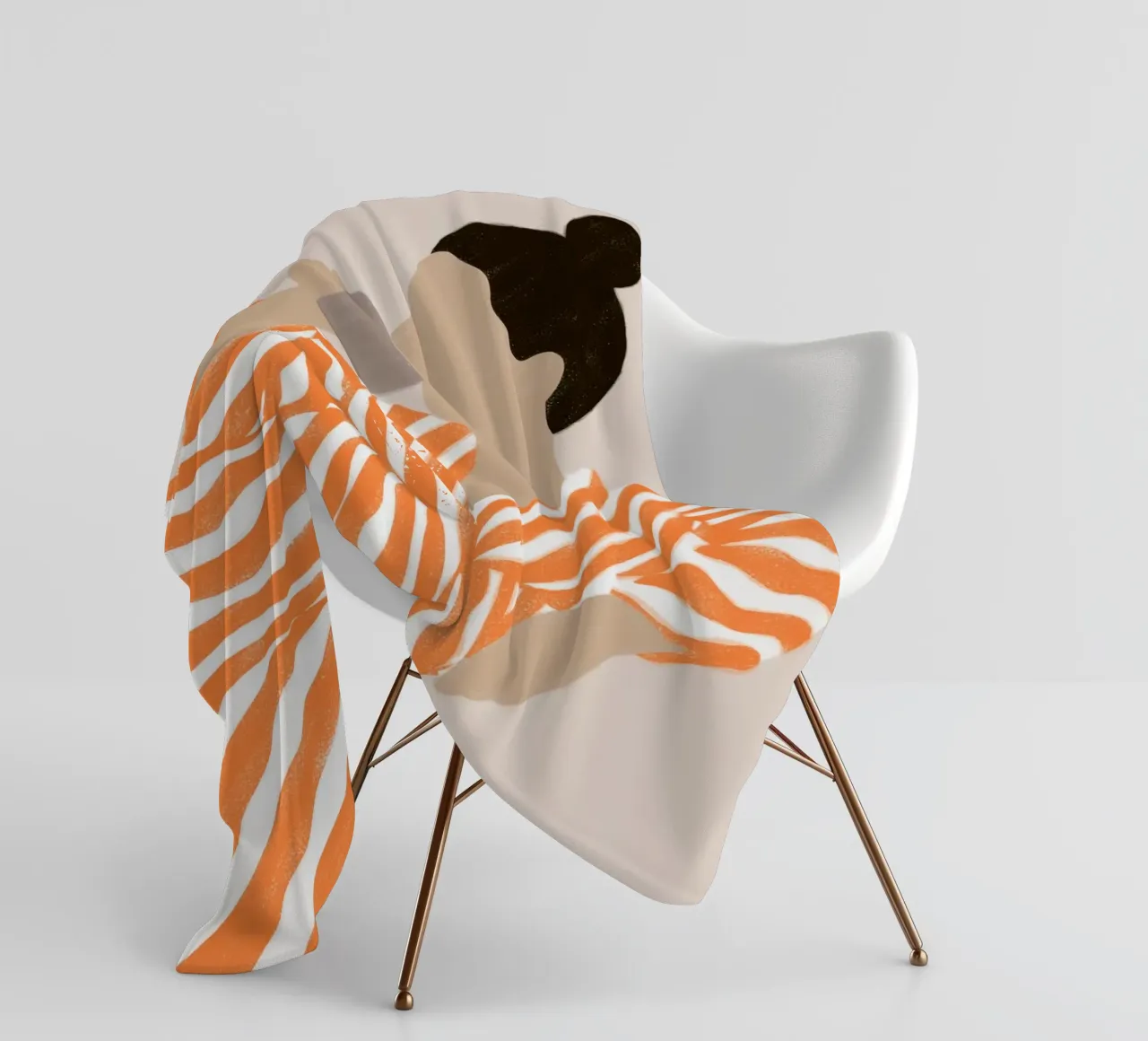 Coffee in Pose coperta in pile da artesutileco