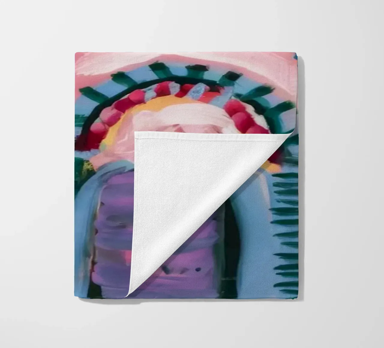 Prismatic Arch Rhythms beach towel by Sublime Layers