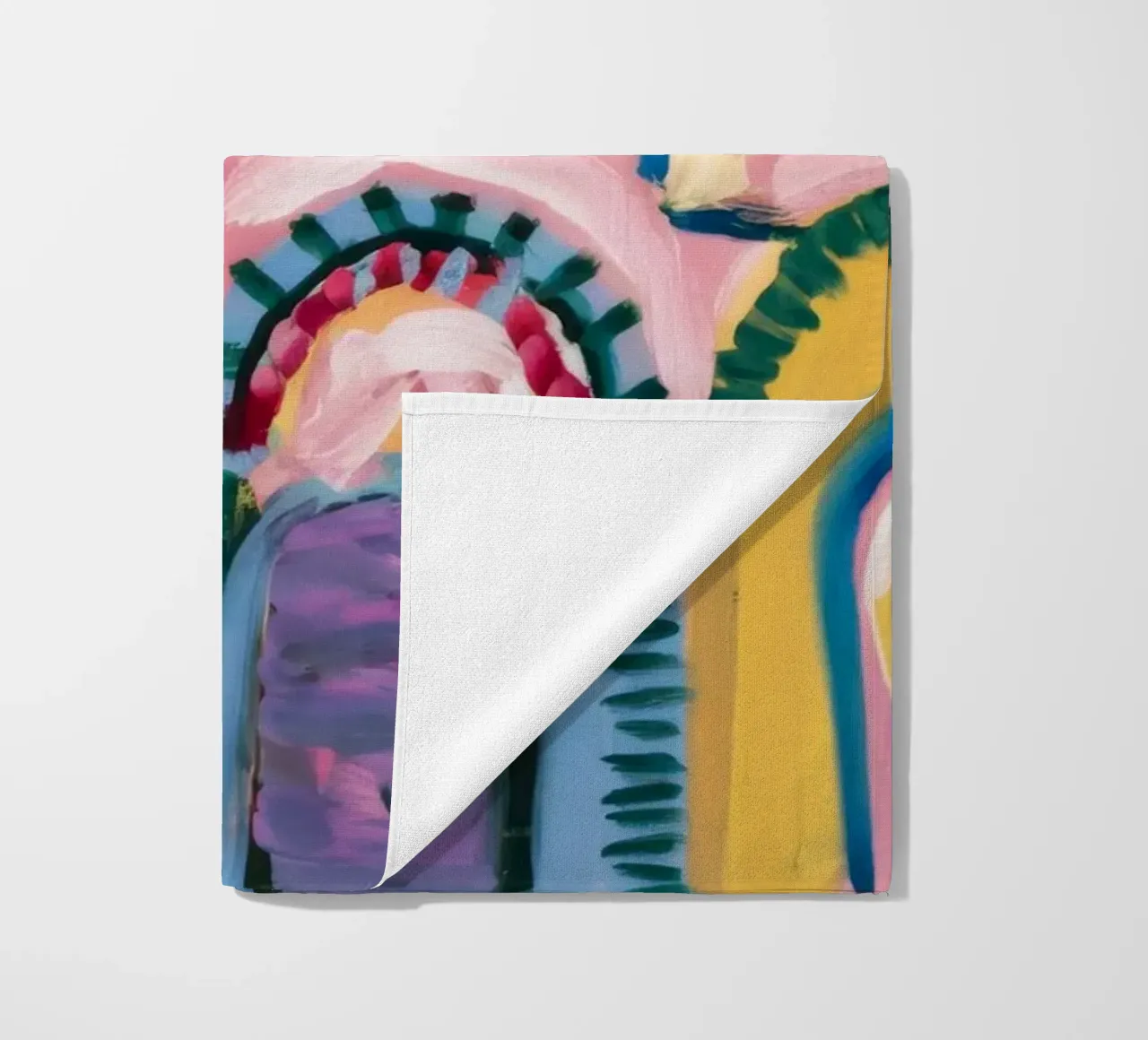 Prismatic Arch Rhythms beach towel by Sublime Layers