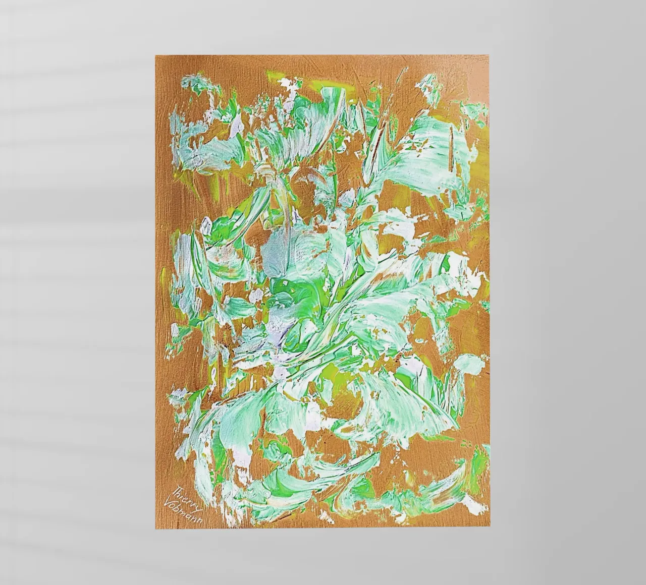 IDEAL GIFT 21 invers pellicola backlit da Thierry Vobmann Abstract painting
