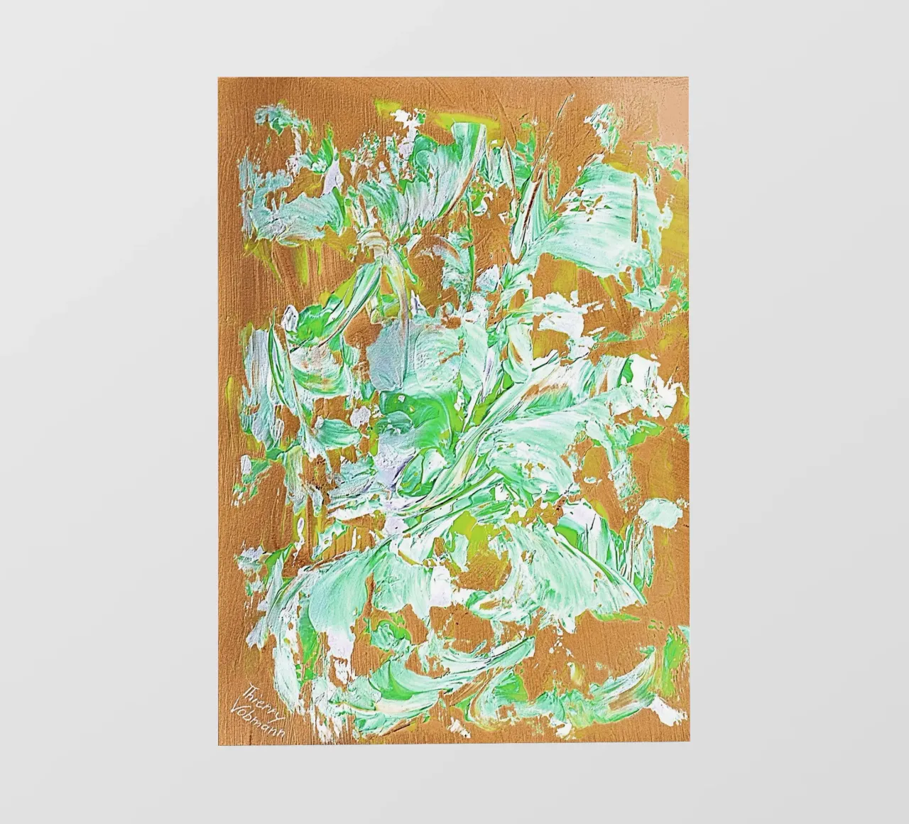 IDEAL GIFT 21 invers pellicola backlit da Thierry Vobmann Abstract painting