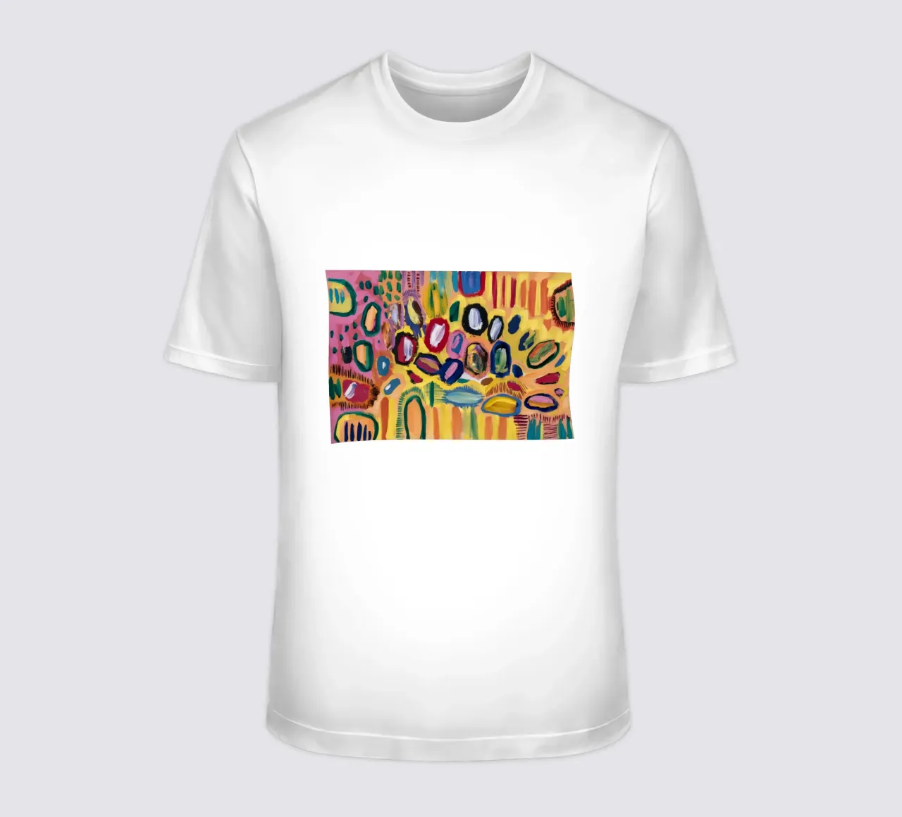 Modelli di boschetto ocra t-shirt da Sublime Layers