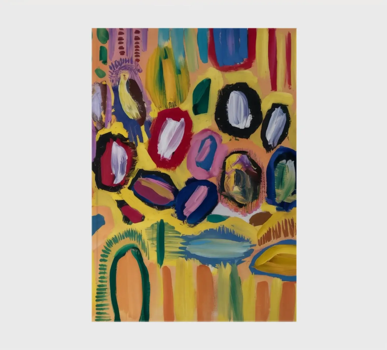 Ochre Grove Patterns notebook by Sublime Layers