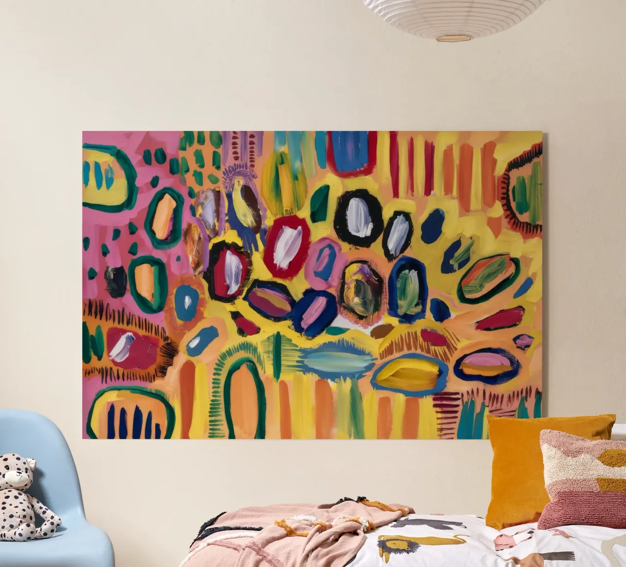 Ochre Grove Patterns Acryl-Glas von Sublime Layers