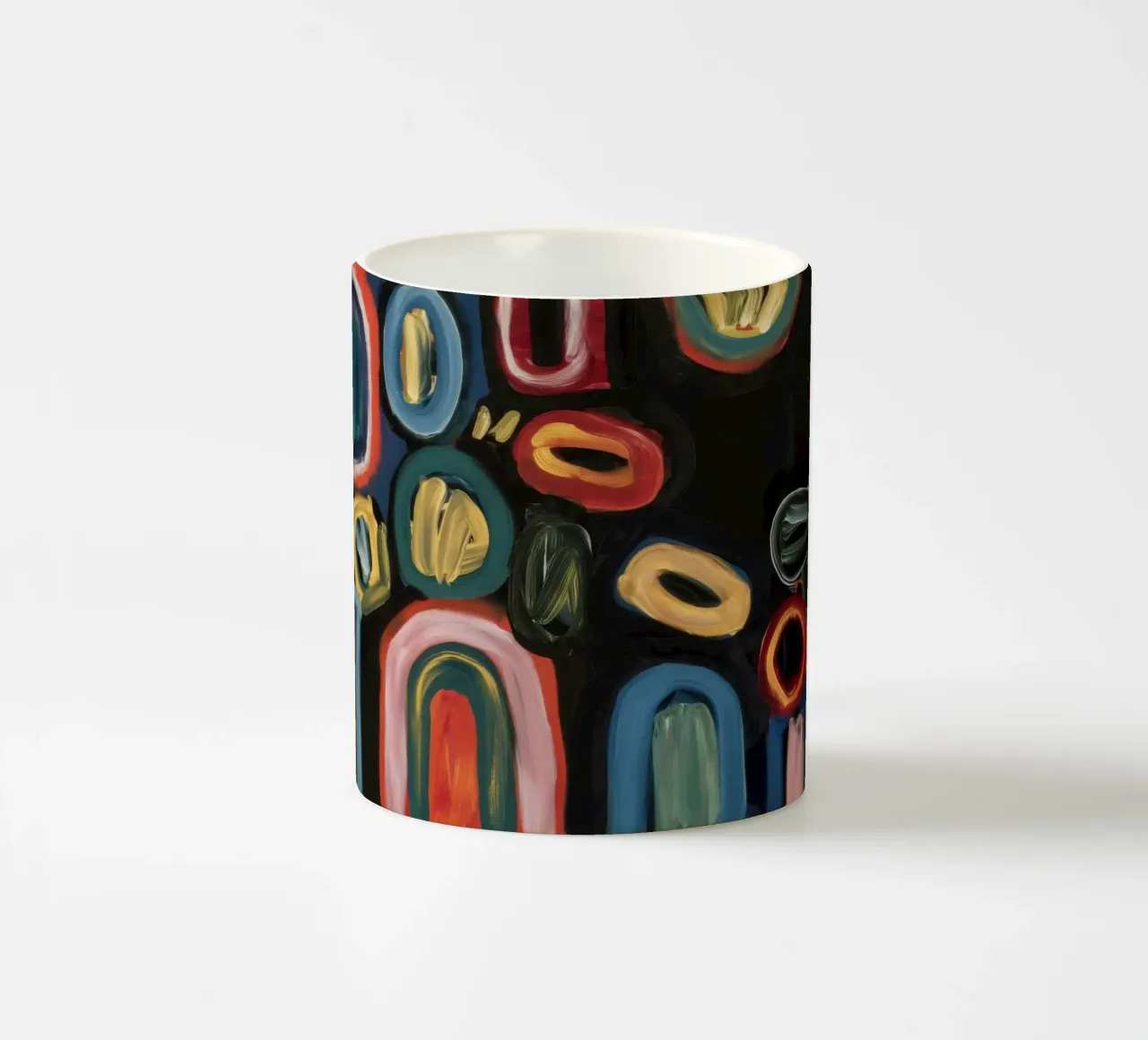 Forma Notturno Bagliore tazza in ceramica da Sublime Layers