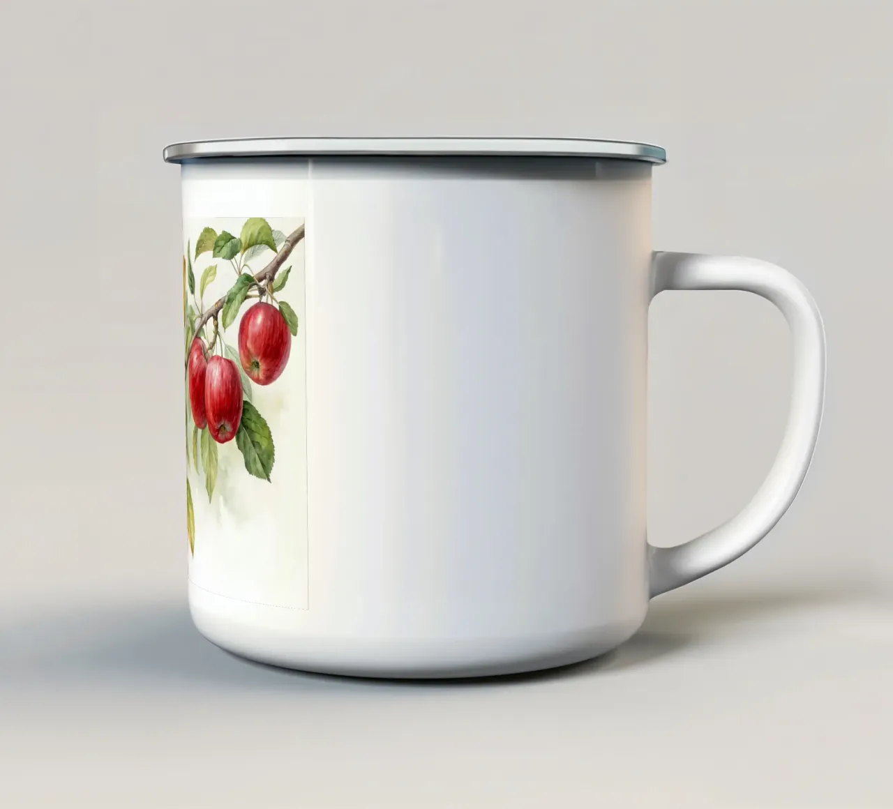 Mele tazza in smalto da Point and Art