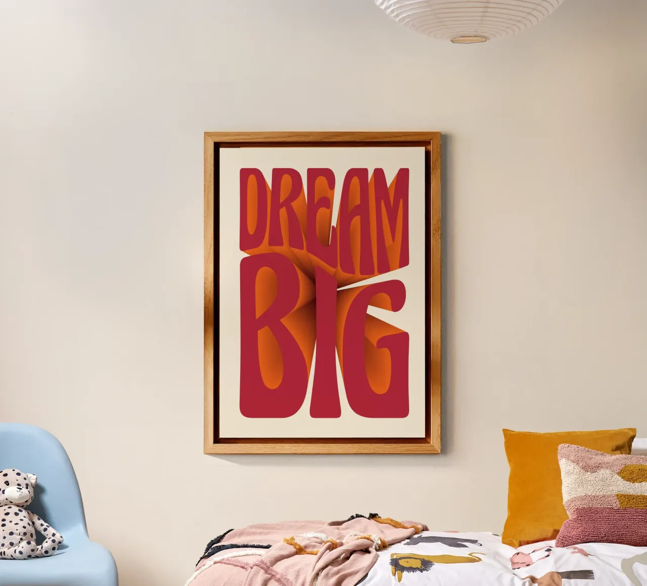 Dream Big alu-dibond by artesutileco