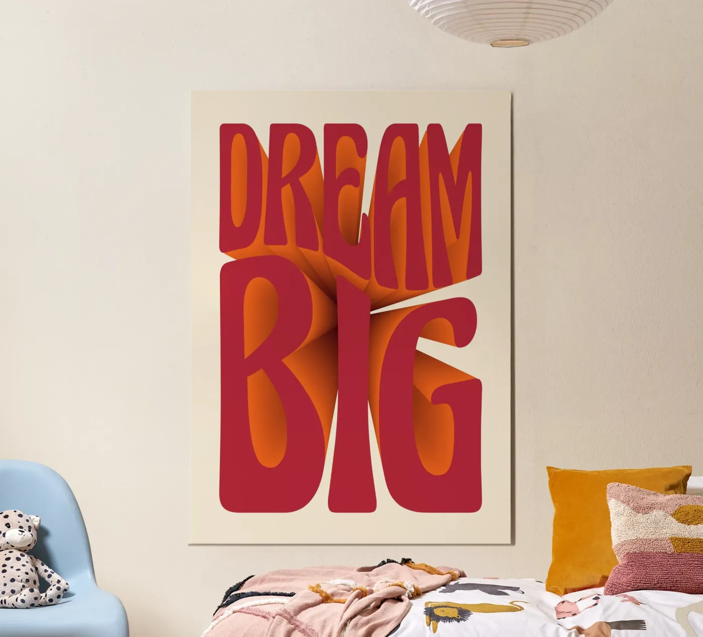 Dream Big poster da artesutileco