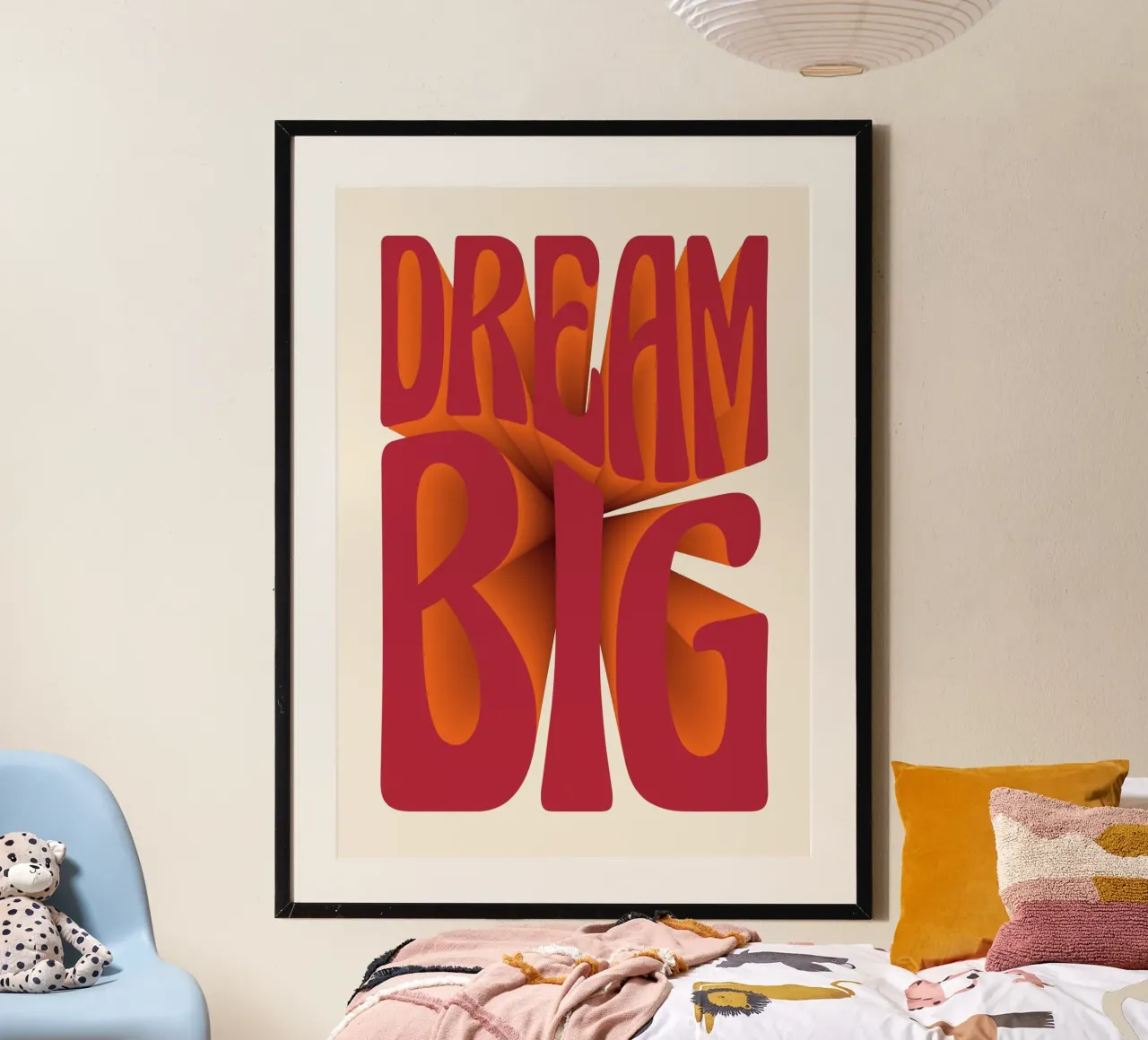 Dream Big poster da artesutileco