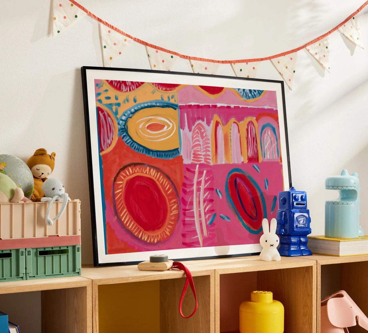 Chœur de l'Arche pourpre poster de Sublime Layers