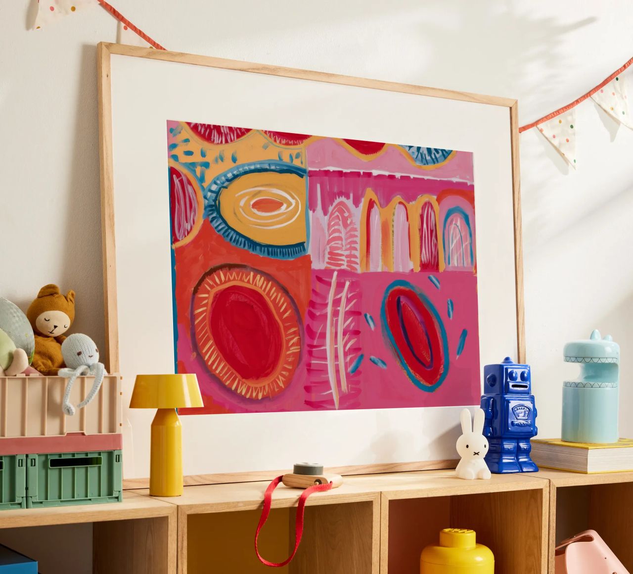 Chœur de l'Arche pourpre poster de Sublime Layers