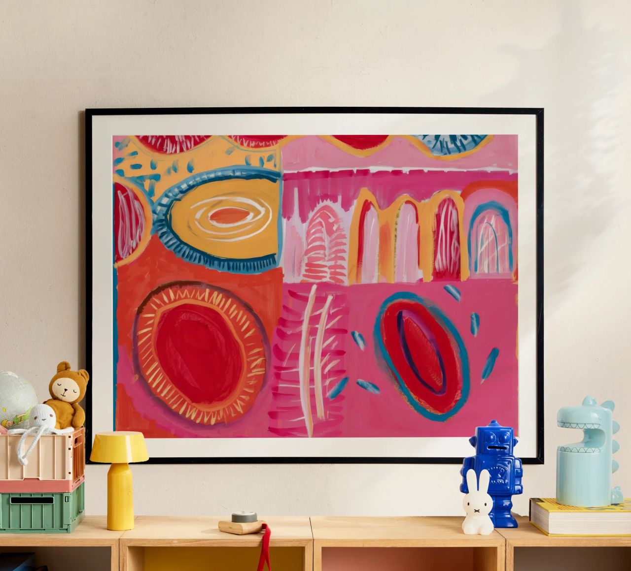 Chœur de l'Arche pourpre poster de Sublime Layers