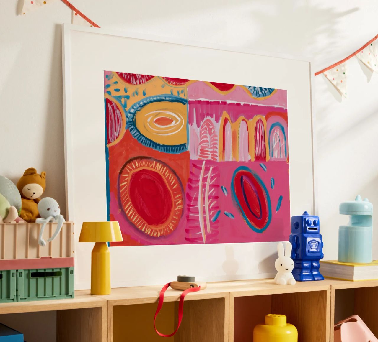 Chœur de l'Arche pourpre poster de Sublime Layers