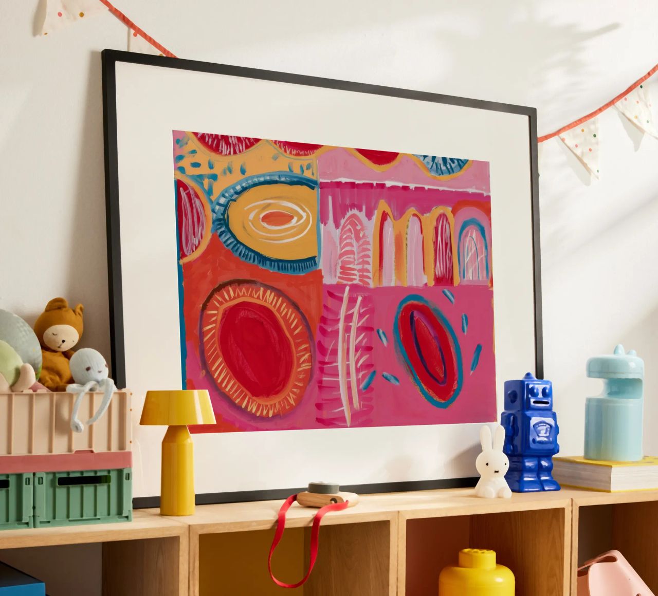 Chœur de l'Arche pourpre poster de Sublime Layers