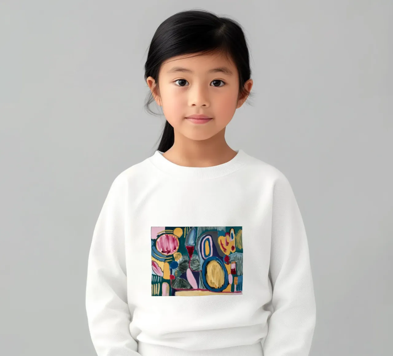 Labirinto di tinte felpa bambino da Sublime Layers