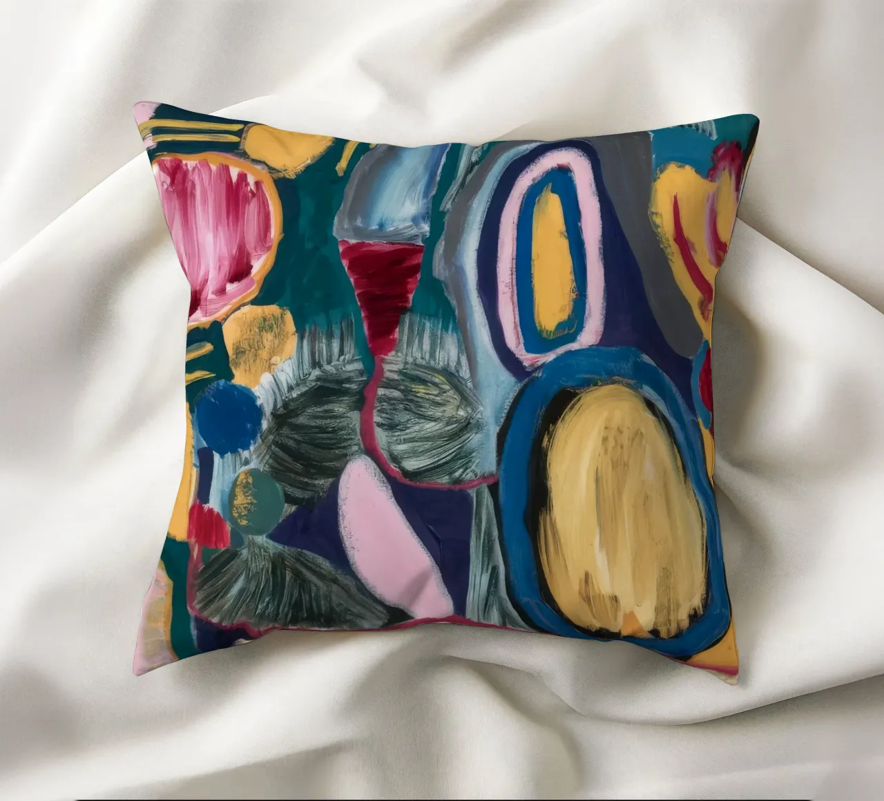 Labirinto di tinte cuscino da Sublime Layers