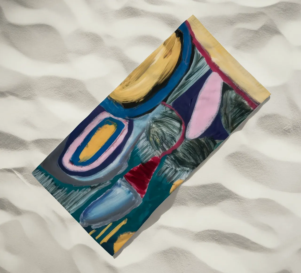 Labirinto di tinte telo mare da Sublime Layers