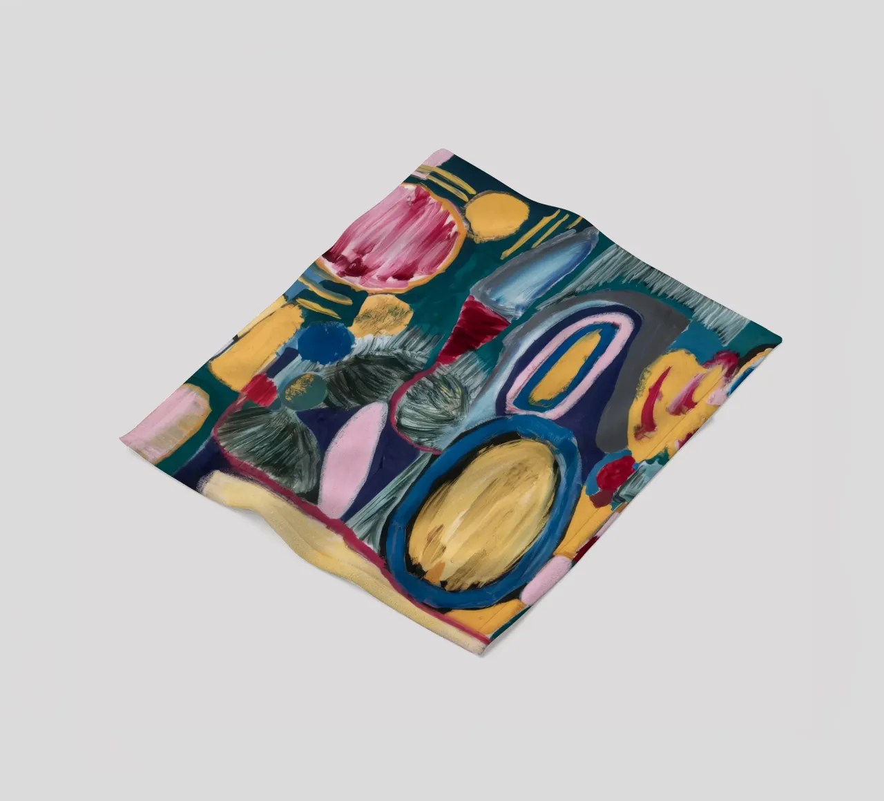 Labirinto di tinte coperta in pile da Sublime Layers
