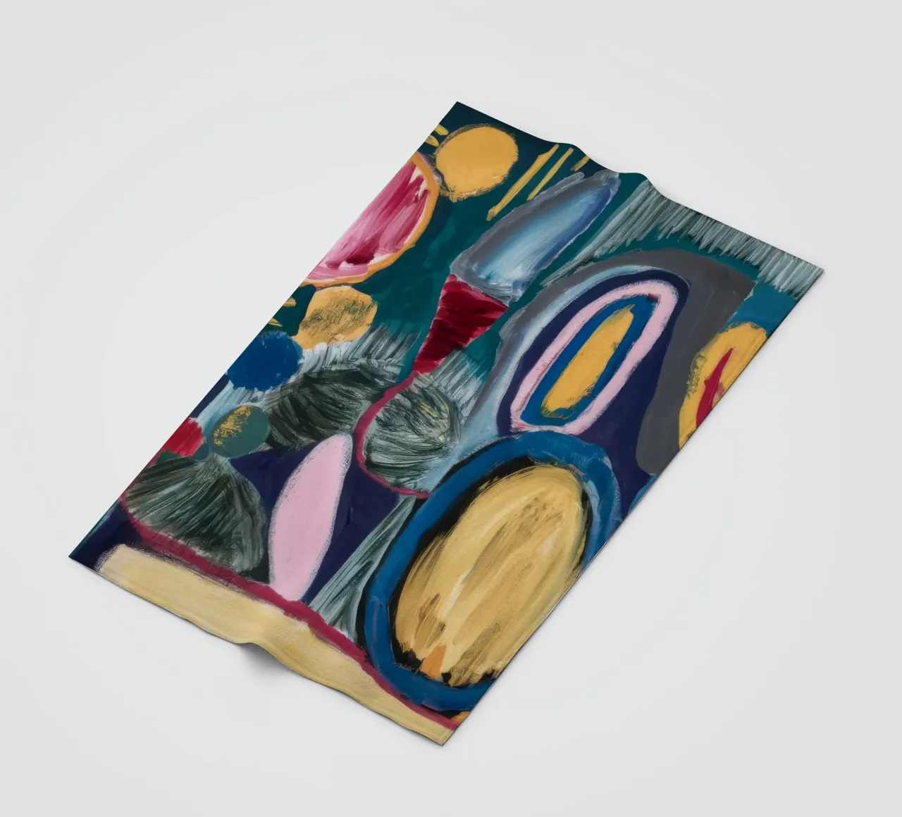 Labirinto di tinte coperta in pile da Sublime Layers