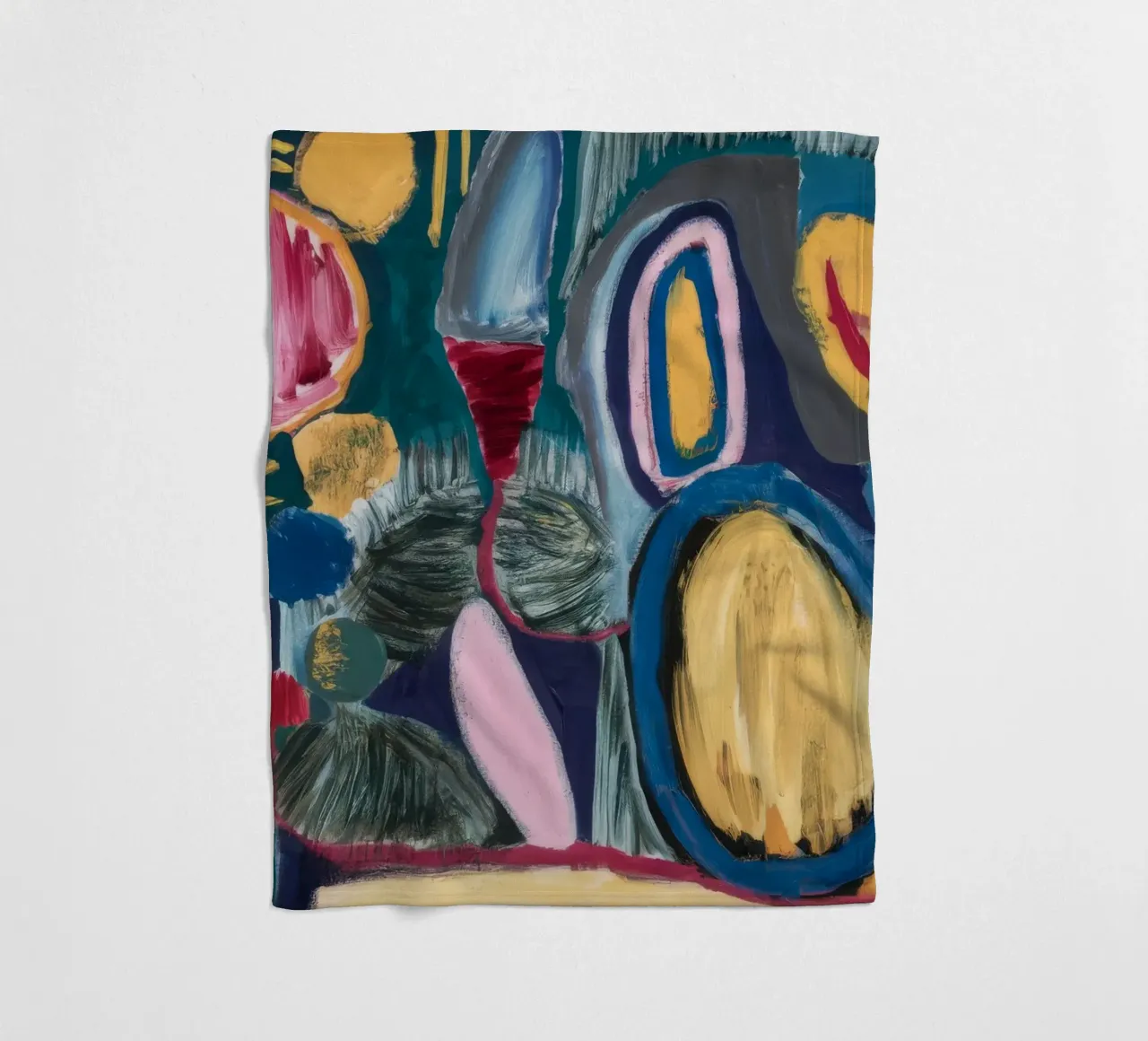 Labirinto di tinte coperta in pile da Sublime Layers