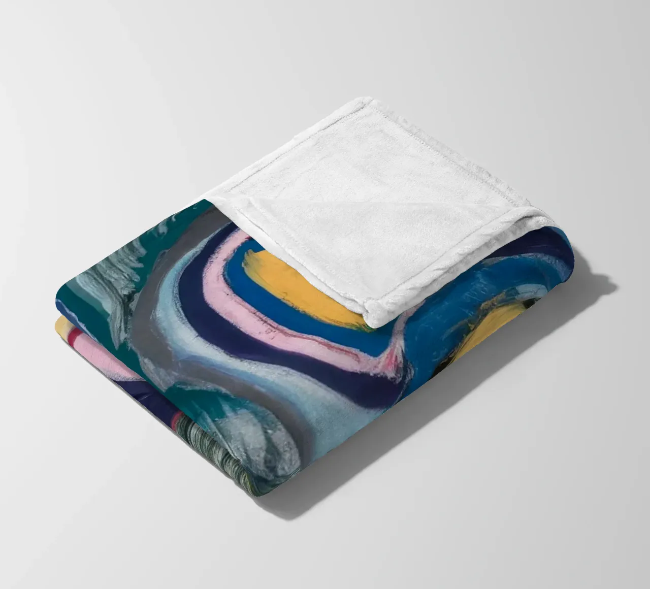 Labirinto di tinte coperta in pile da Sublime Layers
