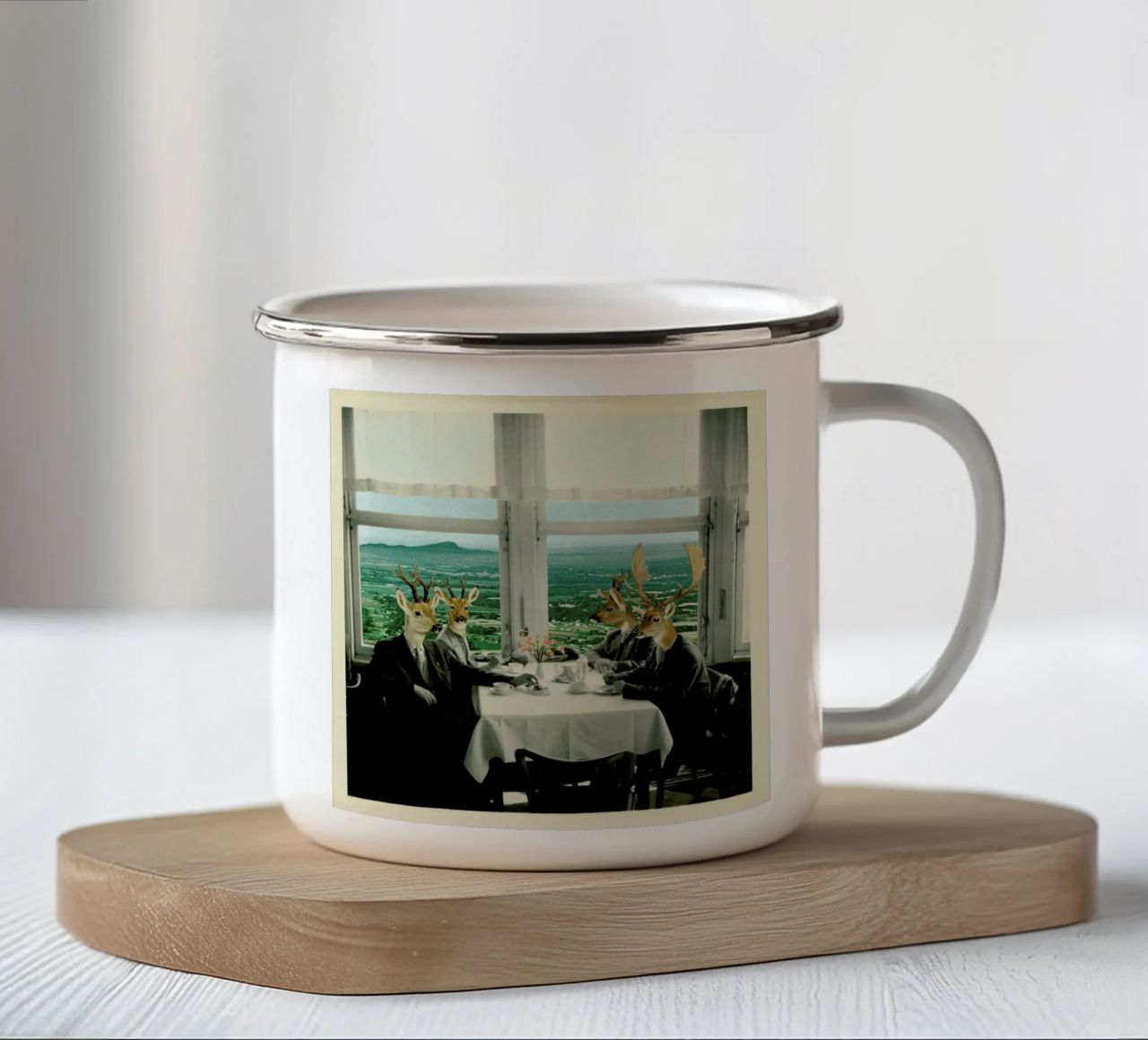 the gang tazza in smalto da Sammy Slabbinck