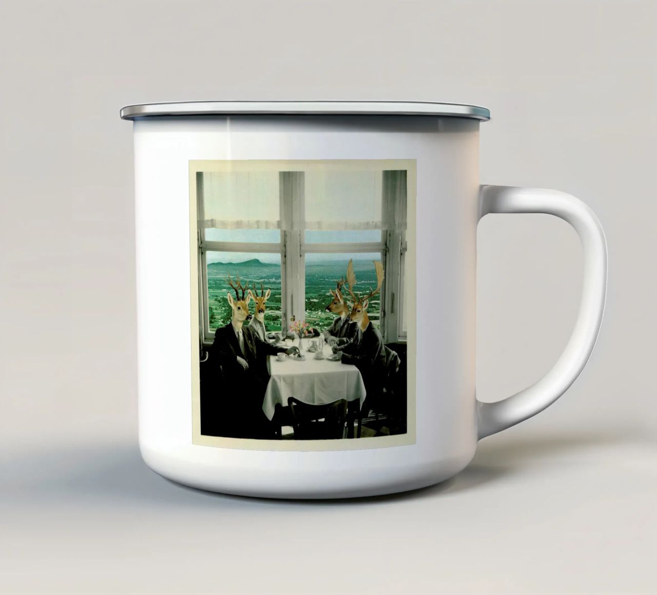 the gang tazza in smalto da Sammy Slabbinck