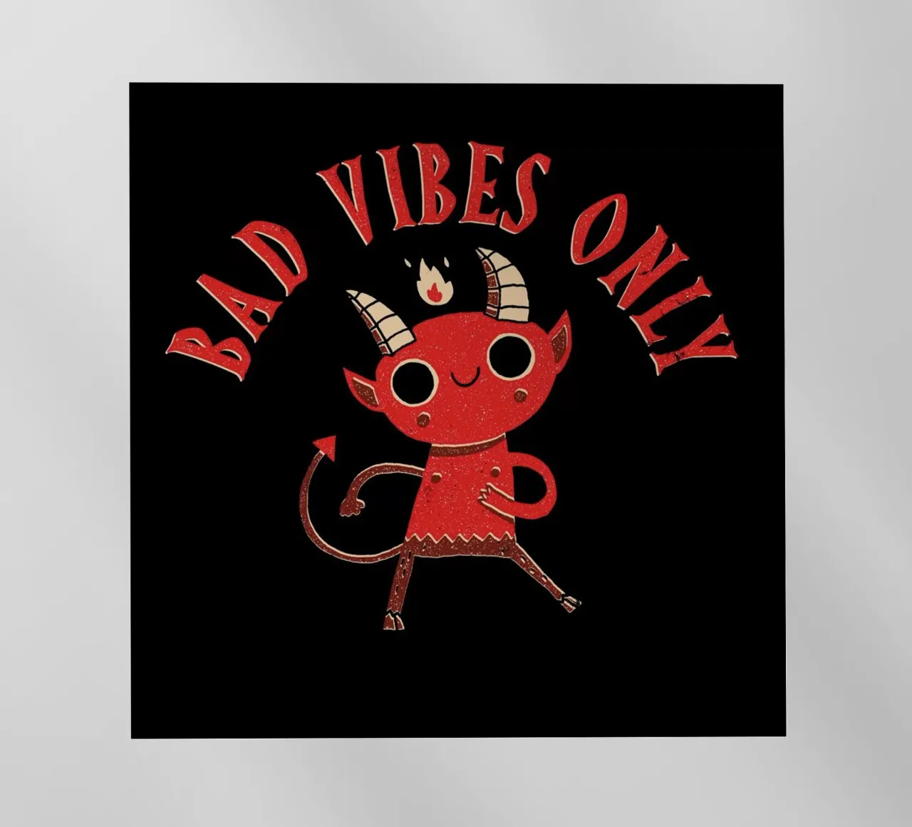 Bad Vibes Only pellicola backlit da DinoMike