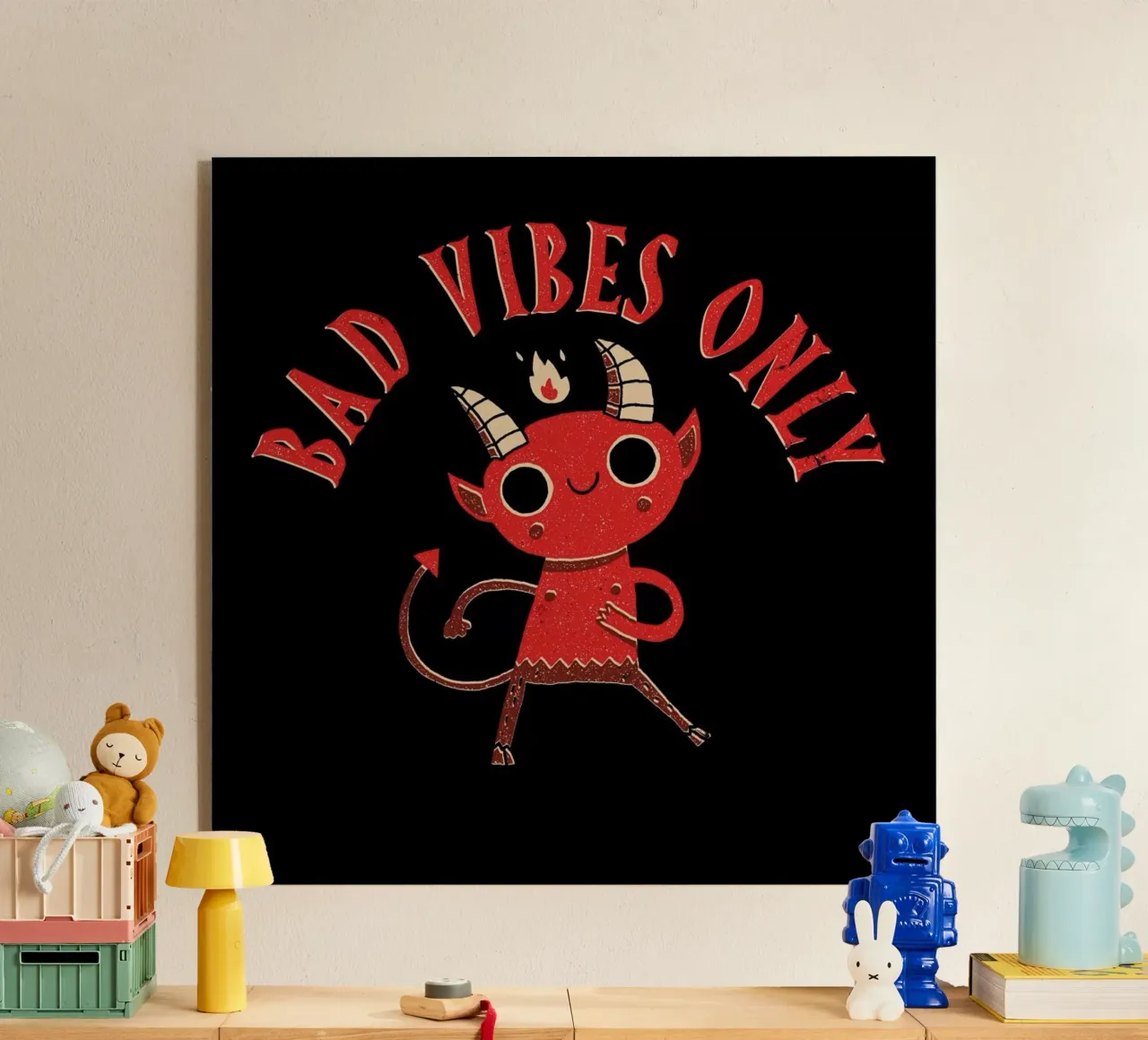 Bad Vibes Only plexiglass da DinoMike