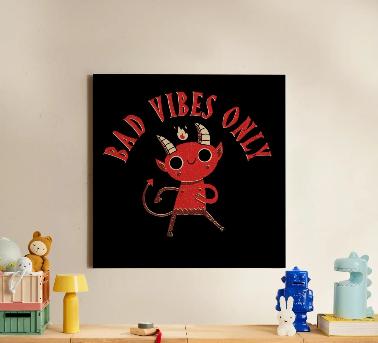 Bad Vibes Only tela da DinoMike