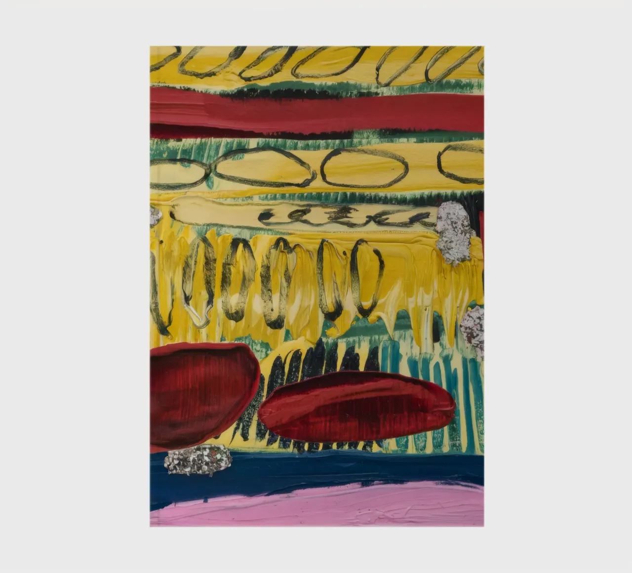 Ochre Earth Strokes notebook by Sublime Layers