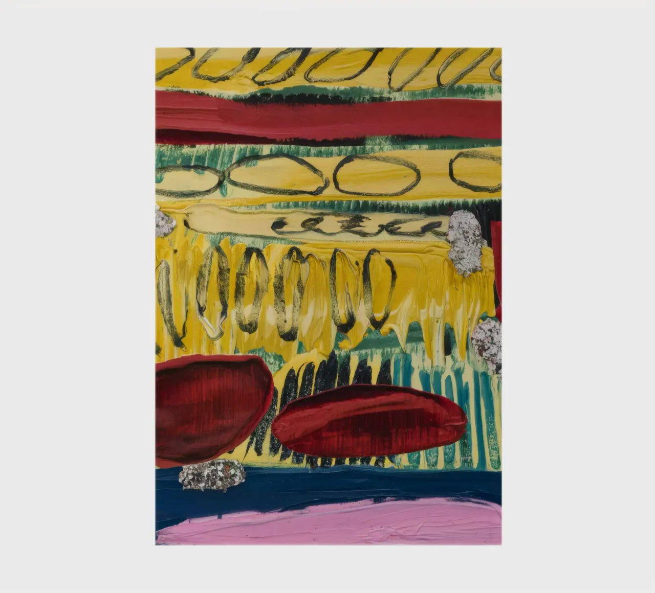 Ochre Earth Strokes notebook by Sublime Layers
